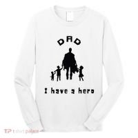 Military Dad Superhero Welcome Home Surprise Long Sleeve Shirt thumb 0