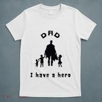 Military Dad Superhero Welcome Home Surprise T-Shirt thumb 5
