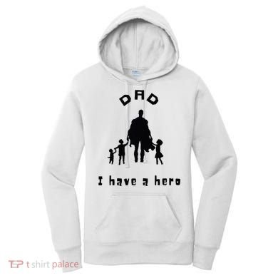 Military Dad Superhero Welcome Home Surprise Women's Hoodie