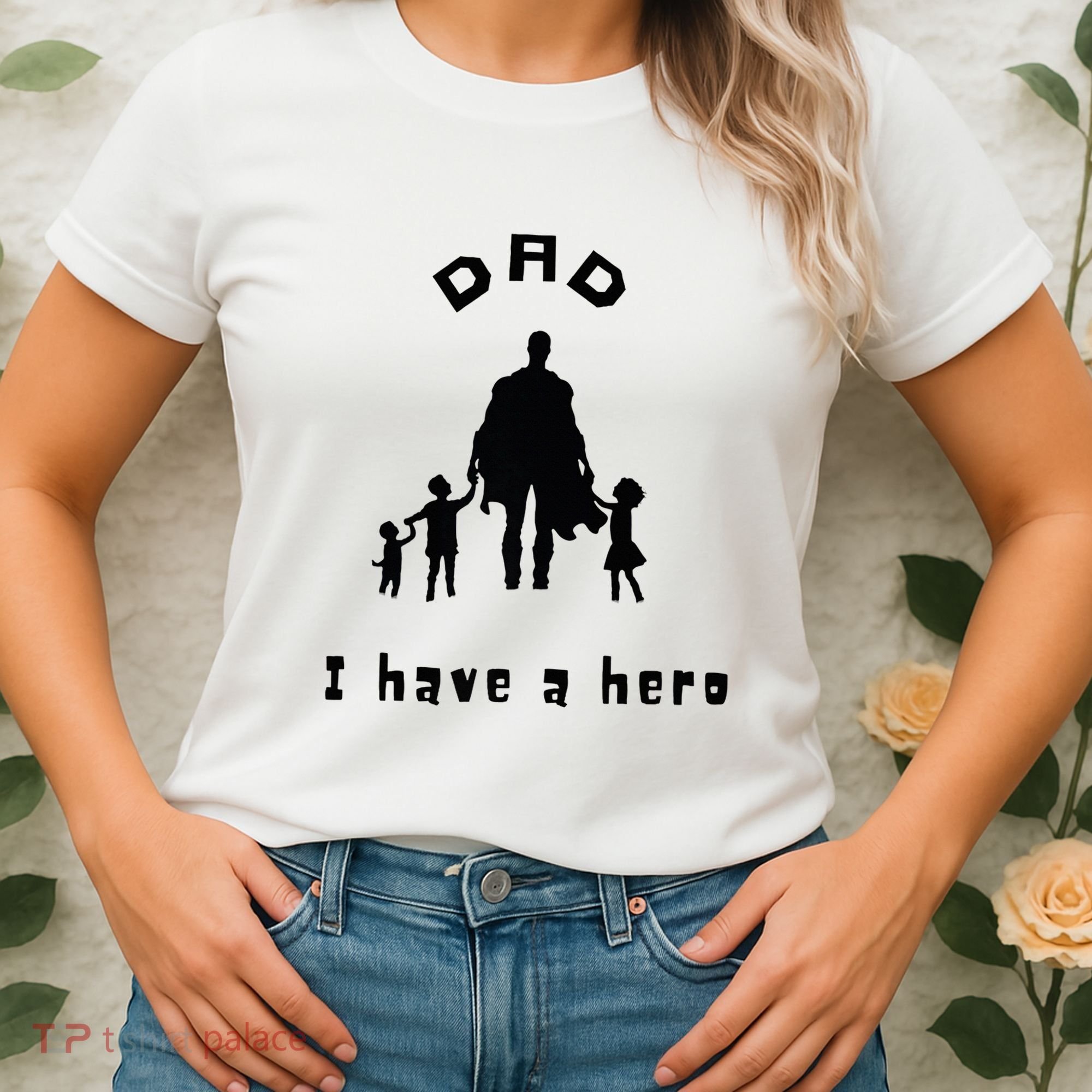 Military Dad Superhero Welcome Home Surprise Women's T-Shirt