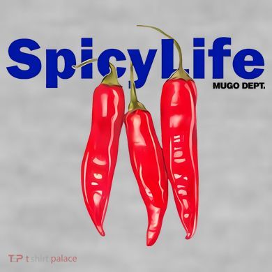 Mugo Dept Spicy Life Ladies PosiCharge Tri-Blend Wicking Tank