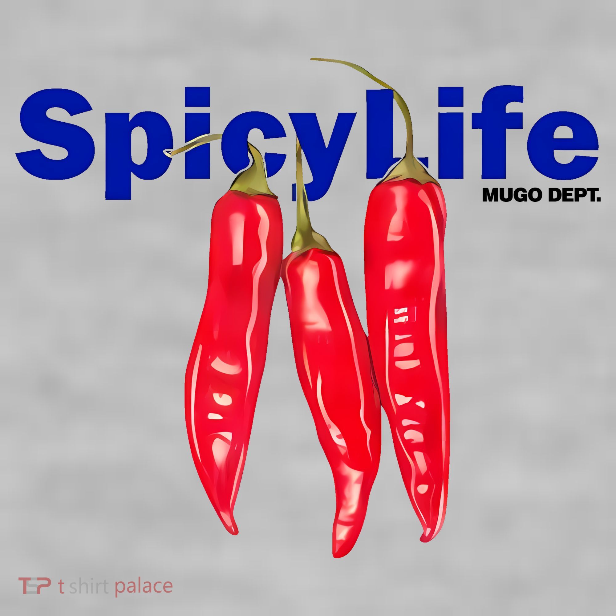 Mugo Dept Spicy Life Ladies PosiCharge Tri-Blend Wicking Tank
