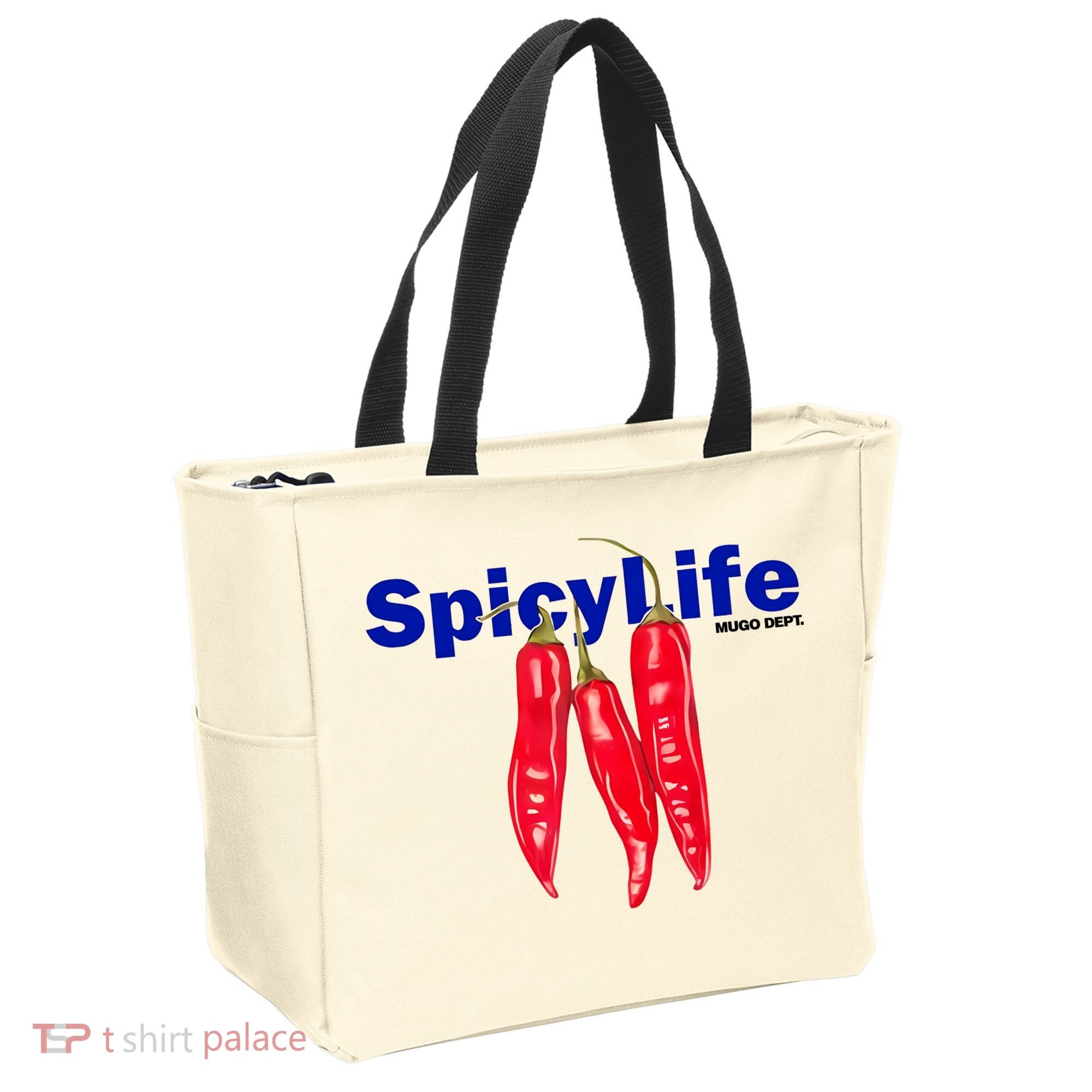 Mugo Dept Spicy Life Tote Bag