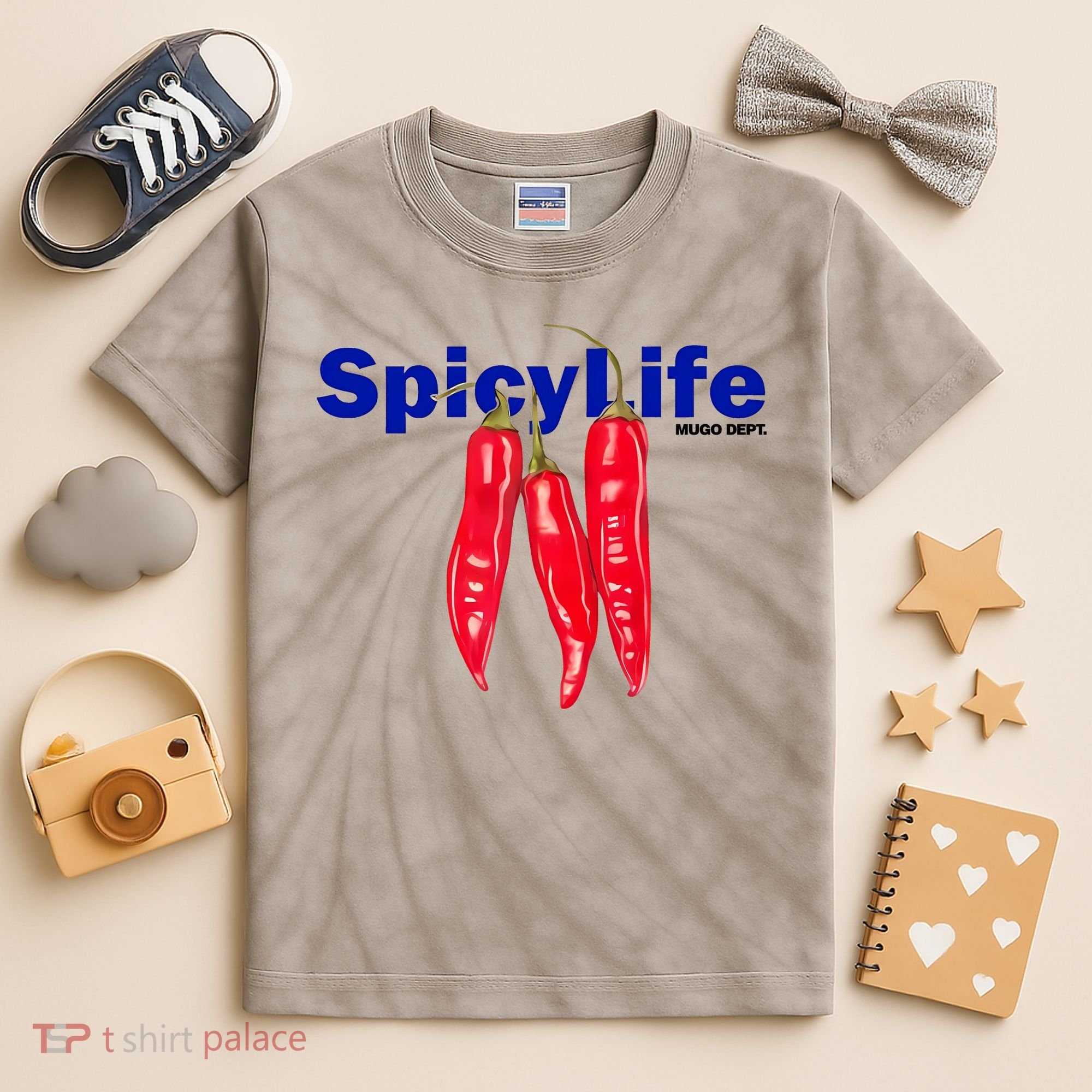 Mugo Dept Spicy Life Kids Tie-Dye T-Shirt