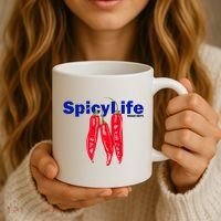 Mugo Dept Spicy Life Coffee Mug thumb 3