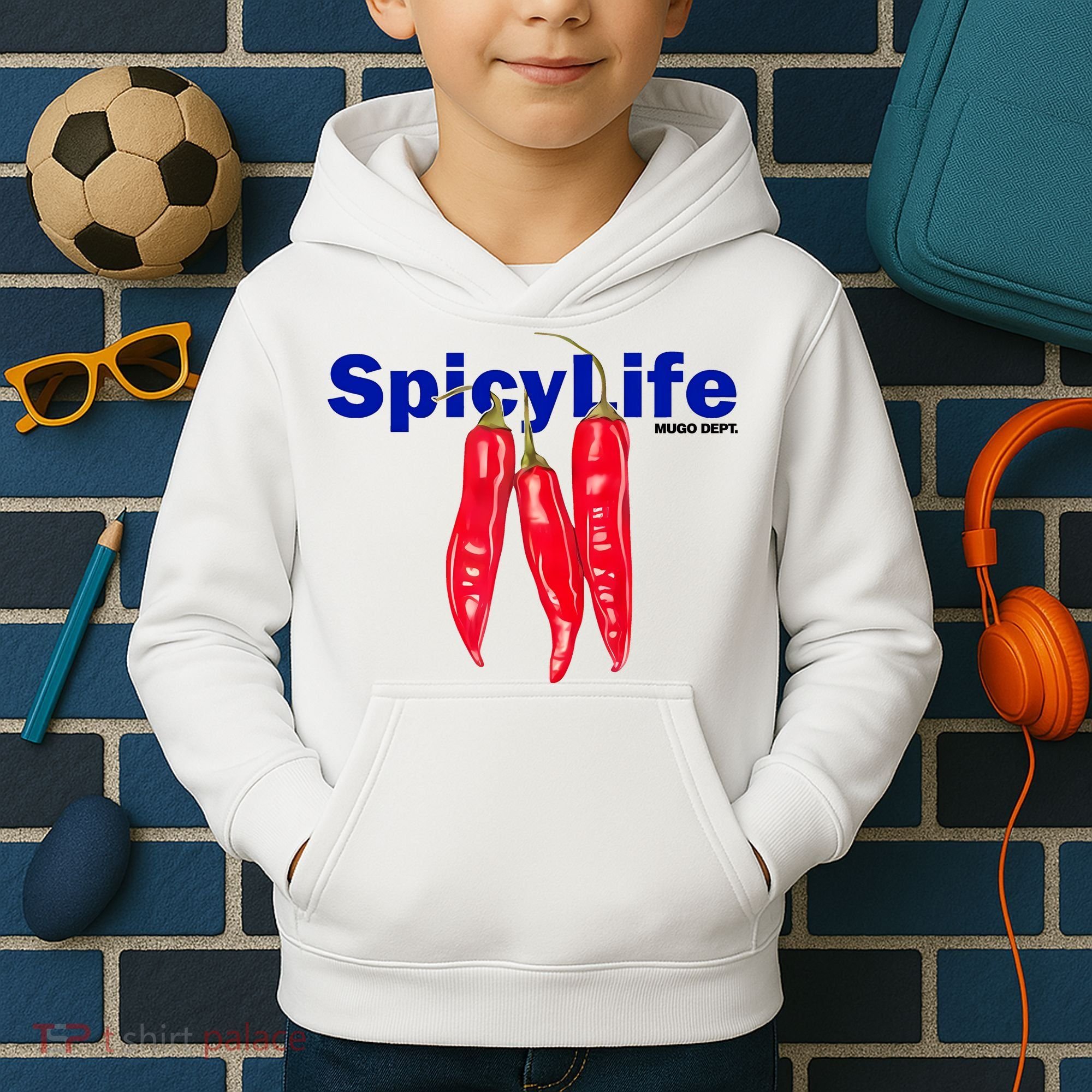 Mugo Dept Spicy Life Kids Hoodie