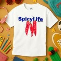 Mugo Dept Spicy Life Kids T-Shirt thumb 3