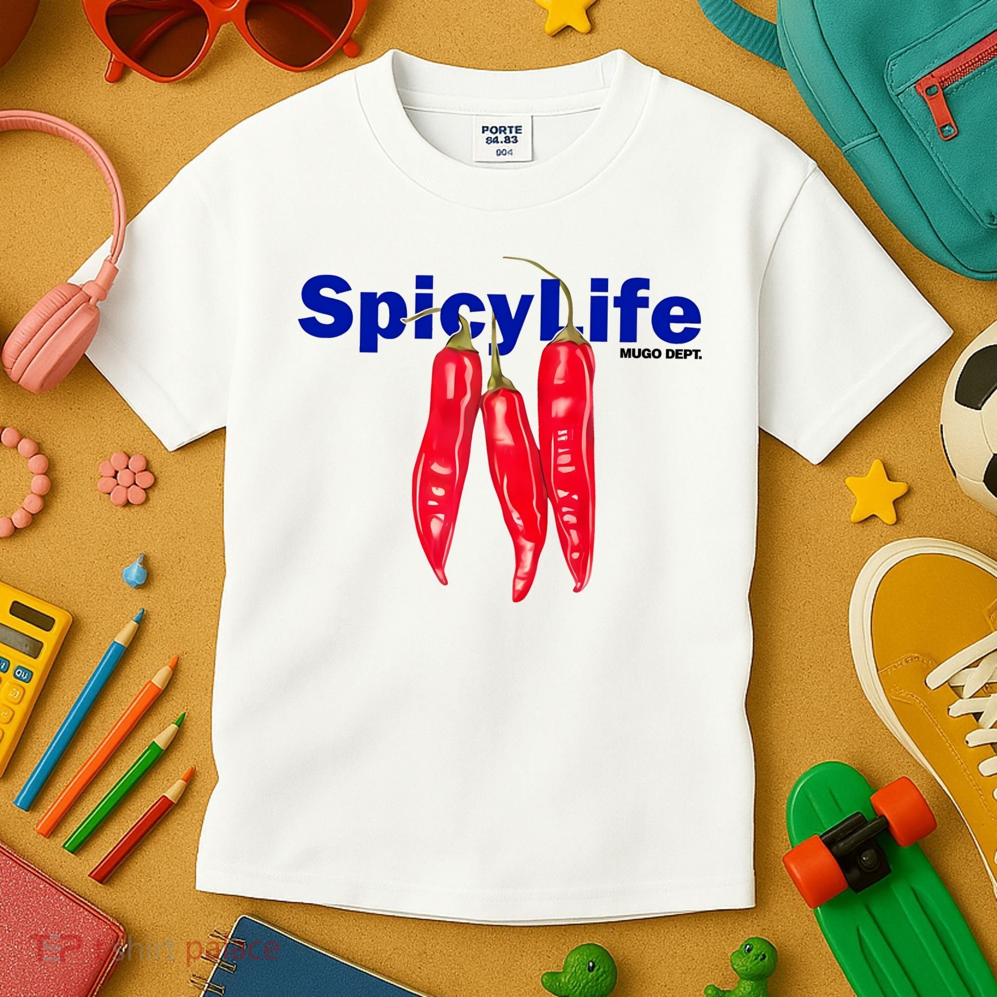Mugo Dept Spicy Life Kids T-Shirt