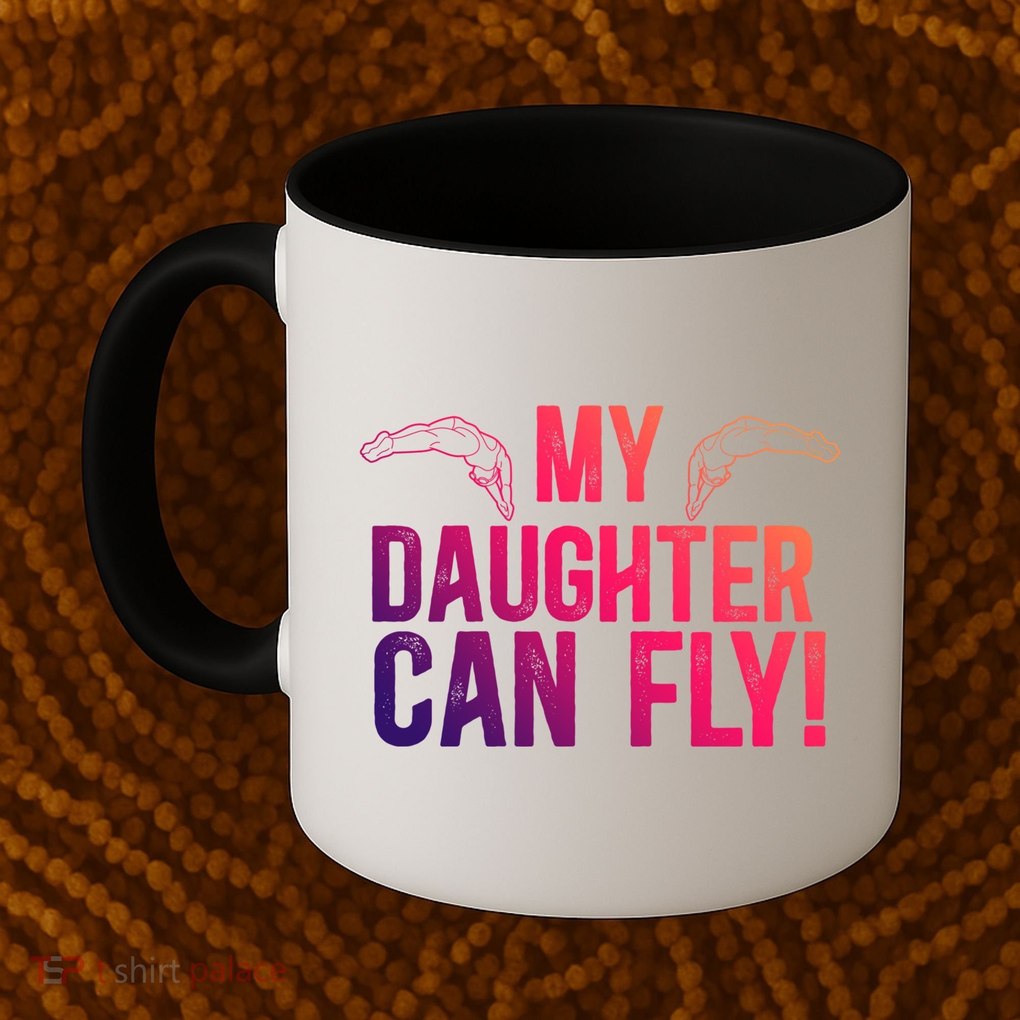 My Daughter Swim Dad Of A Swimmer Father Swimming Dad Gift Coffee Mug