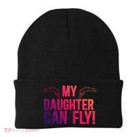 My Daughter Swim Dad Of A Swimmer Father Swimming Dad Gift Beanie thumb 0