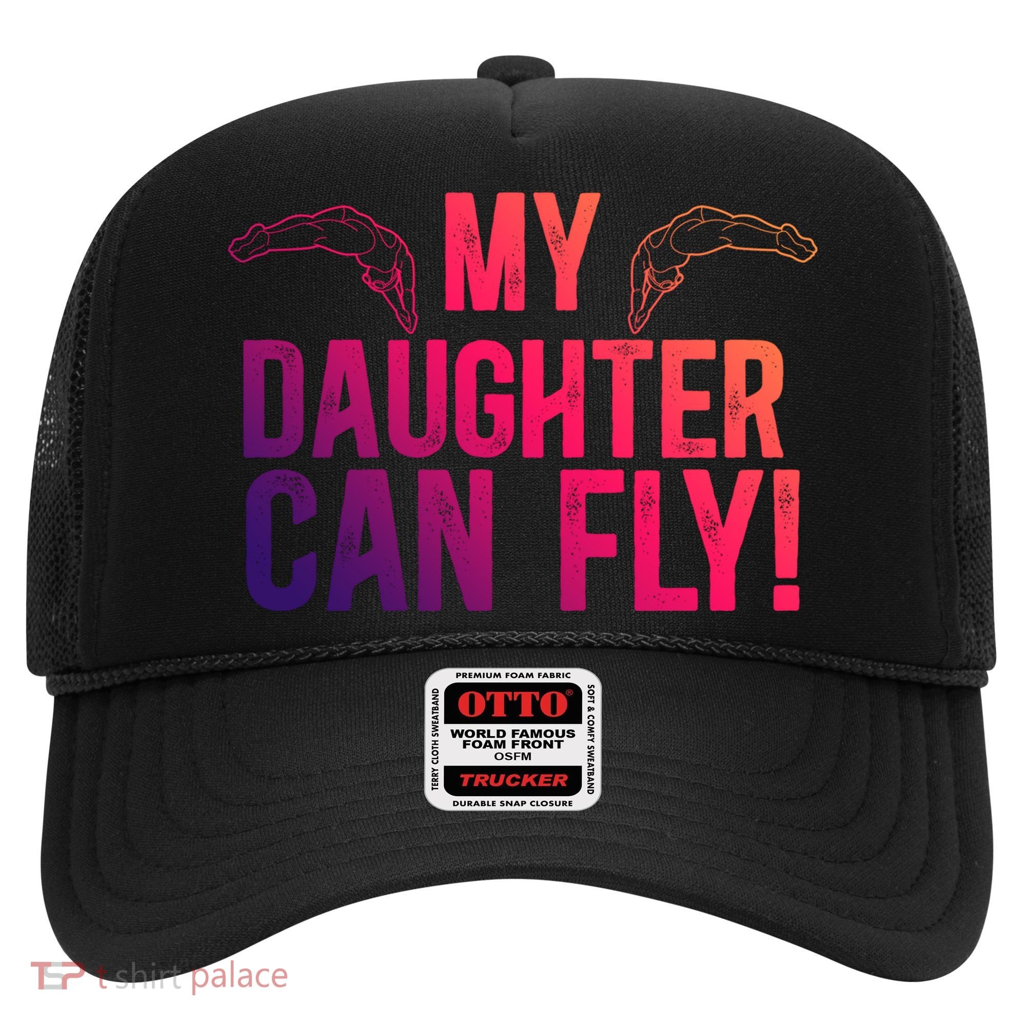 My Daughter Swim Dad Of A Swimmer Father Swimming Dad Gift Hat