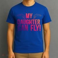My Daughter Swim Dad Of A Swimmer Father Swimming Dad Gift T-Shirt thumb 3