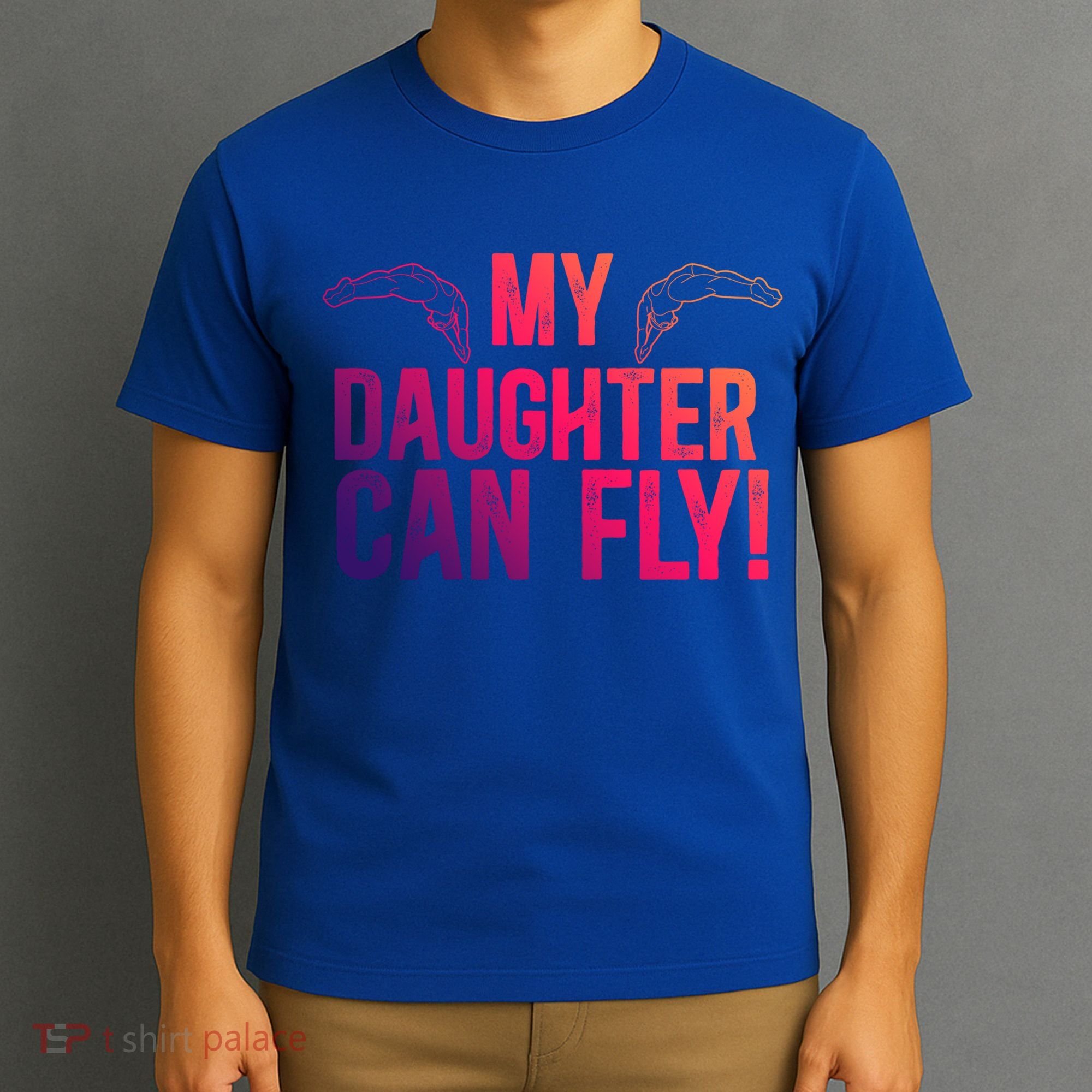 My Daughter Swim Dad Of A Swimmer Father Swimming Dad Gift T-Shirt