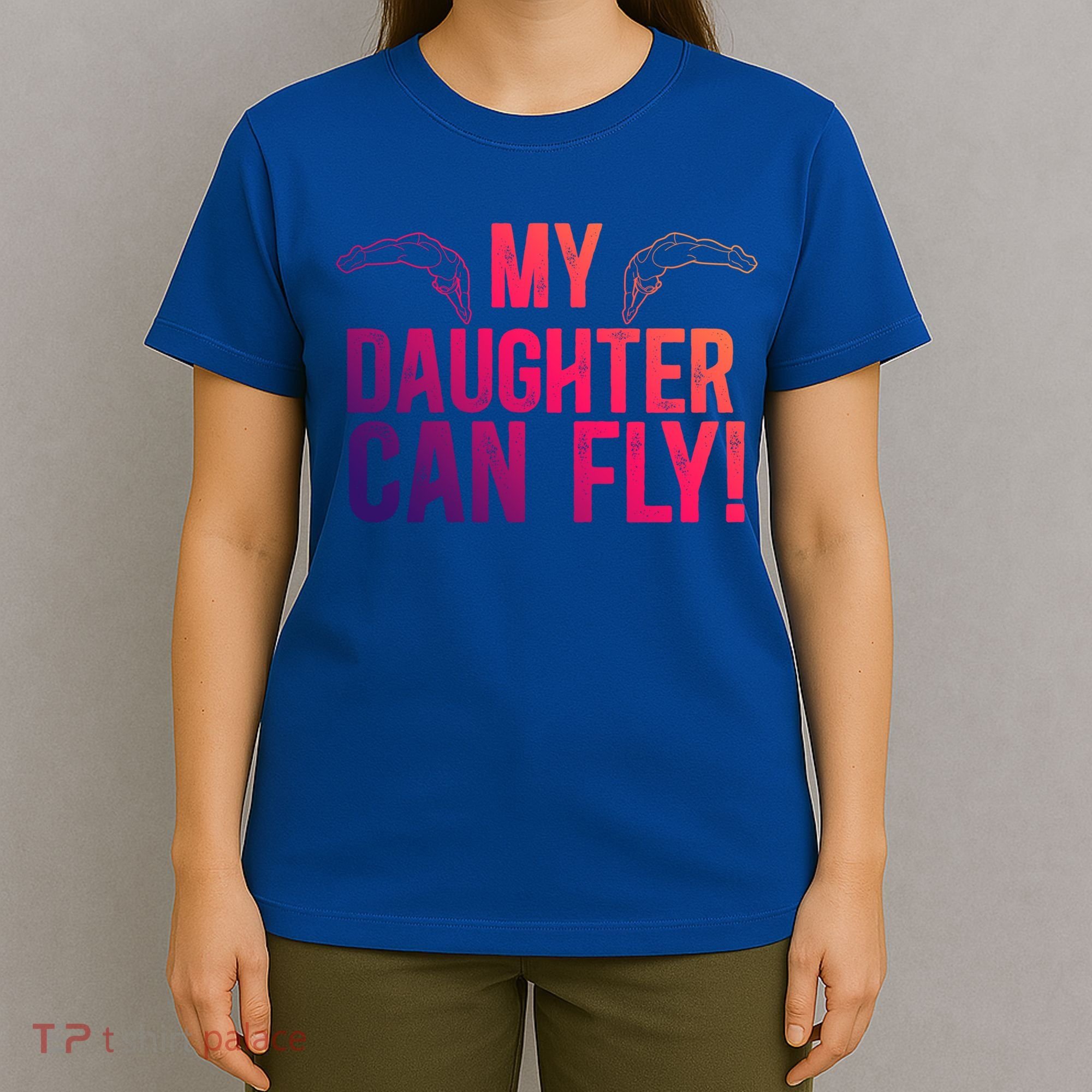 My Daughter Swim Dad Of A Swimmer Father Swimming Dad Gift T-Shirt