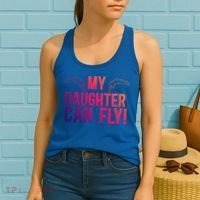 My Daughter Swim Dad Of A Swimmer Father Swimming Dad Gift Women's Tank Top thumb 2