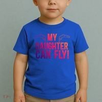 My Daughter Swim Dad Of A Swimmer Father Swimming Dad Gift Toddler T-Shirt thumb 2
