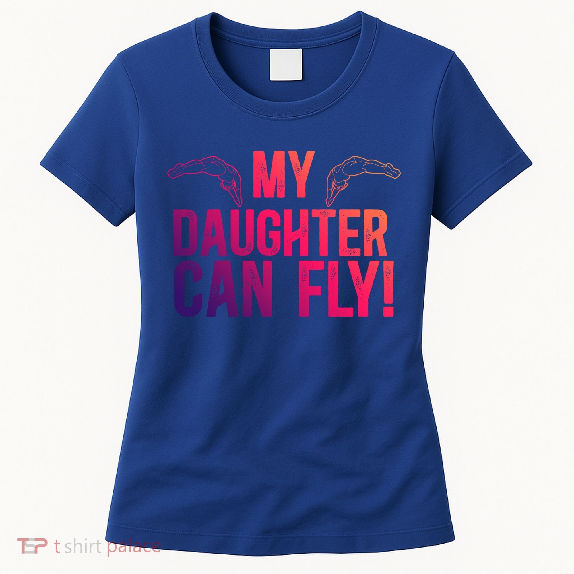 My Daughter Swim Dad Of A Swimmer Father Swimming Dad Gift Women's T-Shirt