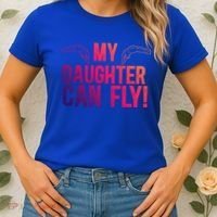 My Daughter Swim Dad Of A Swimmer Father Swimming Dad Gift Women's T-Shirt thumb 2