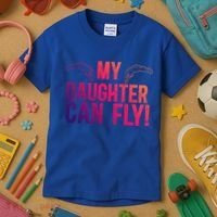 My Daughter Swim Dad Of A Swimmer Father Swimming Dad Gift Kids T-Shirt thumb 3