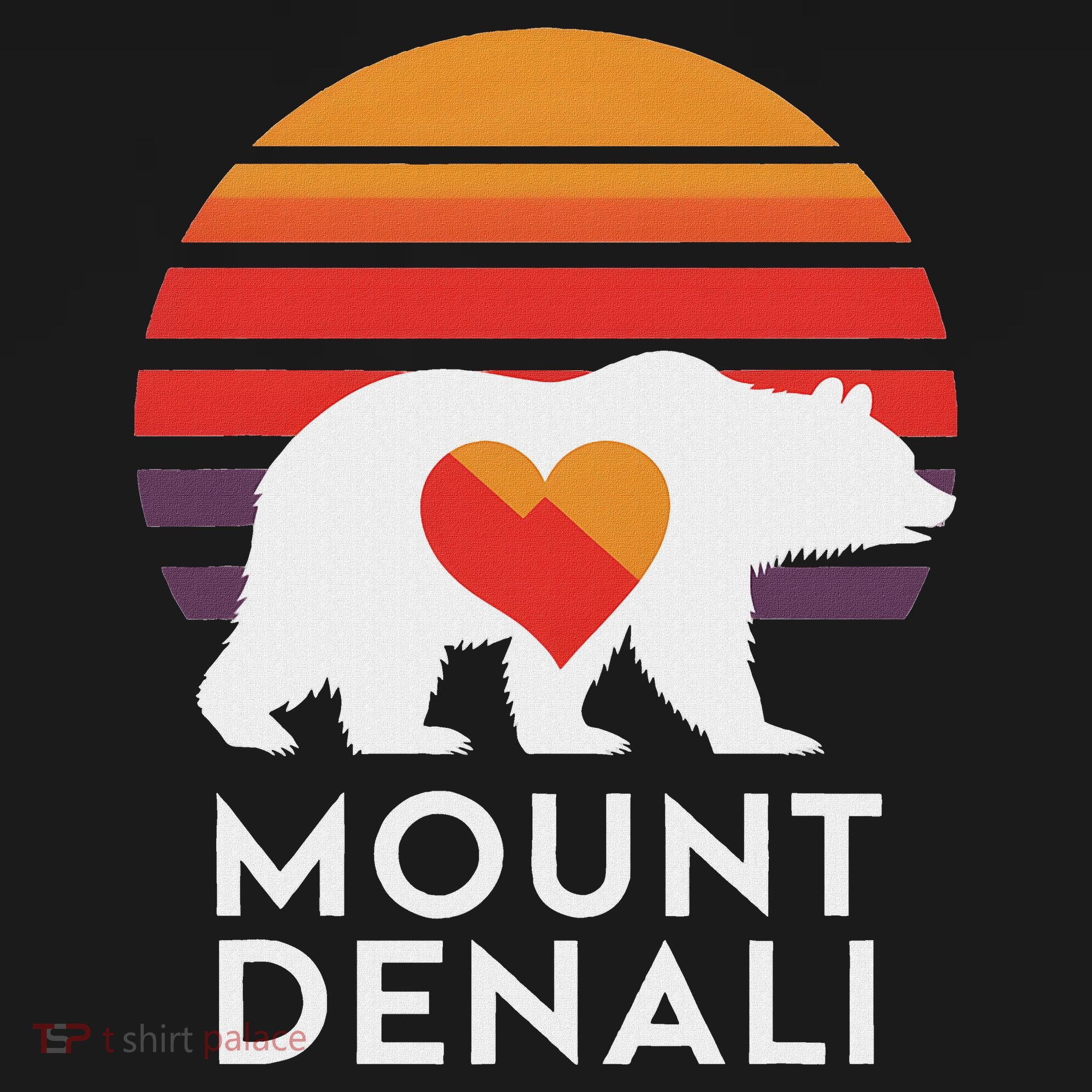 Mount Denali Souvenir Mt. Denali Pajama Set