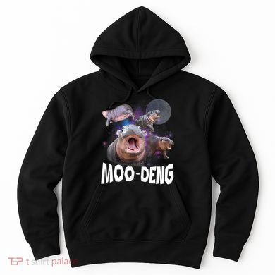 Moo Deng Space Hippo Hoodie