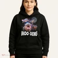 Moo Deng Space Hippo Hoodie thumb 5