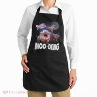 Moo Deng Space Hippo Apron thumb 2