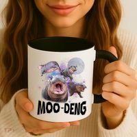 Moo Deng Space Hippo Coffee Mug thumb 3