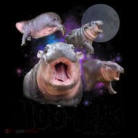 Moo Deng Space Hippo Coffee Mug thumb 5