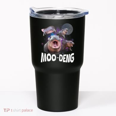 Moo Deng Space Hippo Tumbler