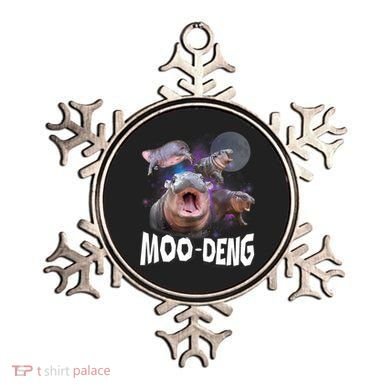 Moo Deng Space Hippo Ornament