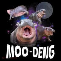 Moo Deng Space Hippo Ornament thumb 1