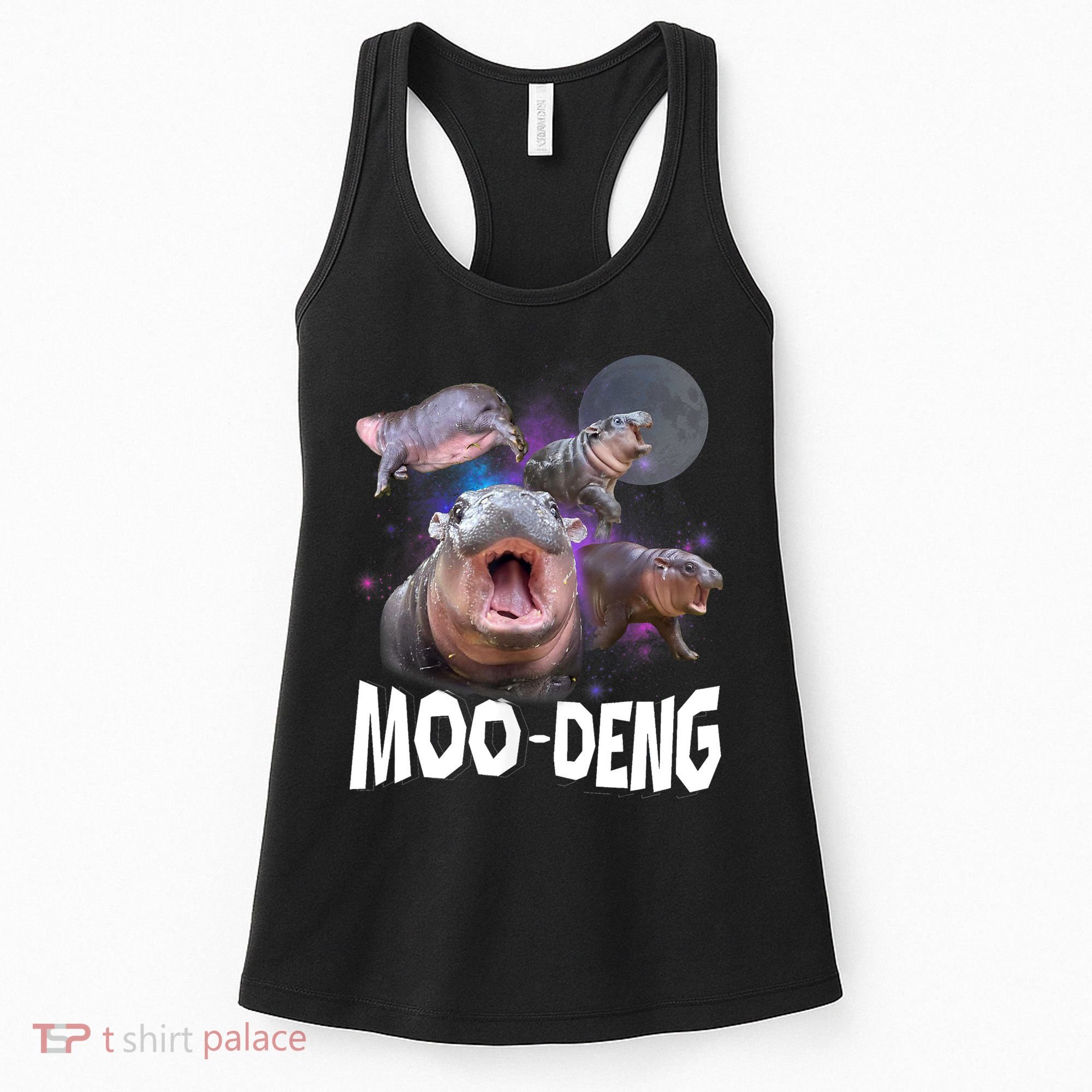 Moo Deng Space Hippo Women's Tank Top