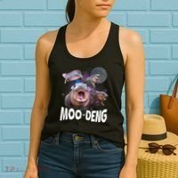 Moo Deng Space Hippo Women's Tank Top thumb 2