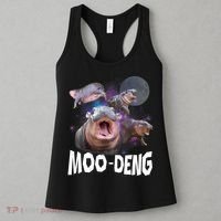 Moo Deng Space Hippo Women's Tank Top thumb 3