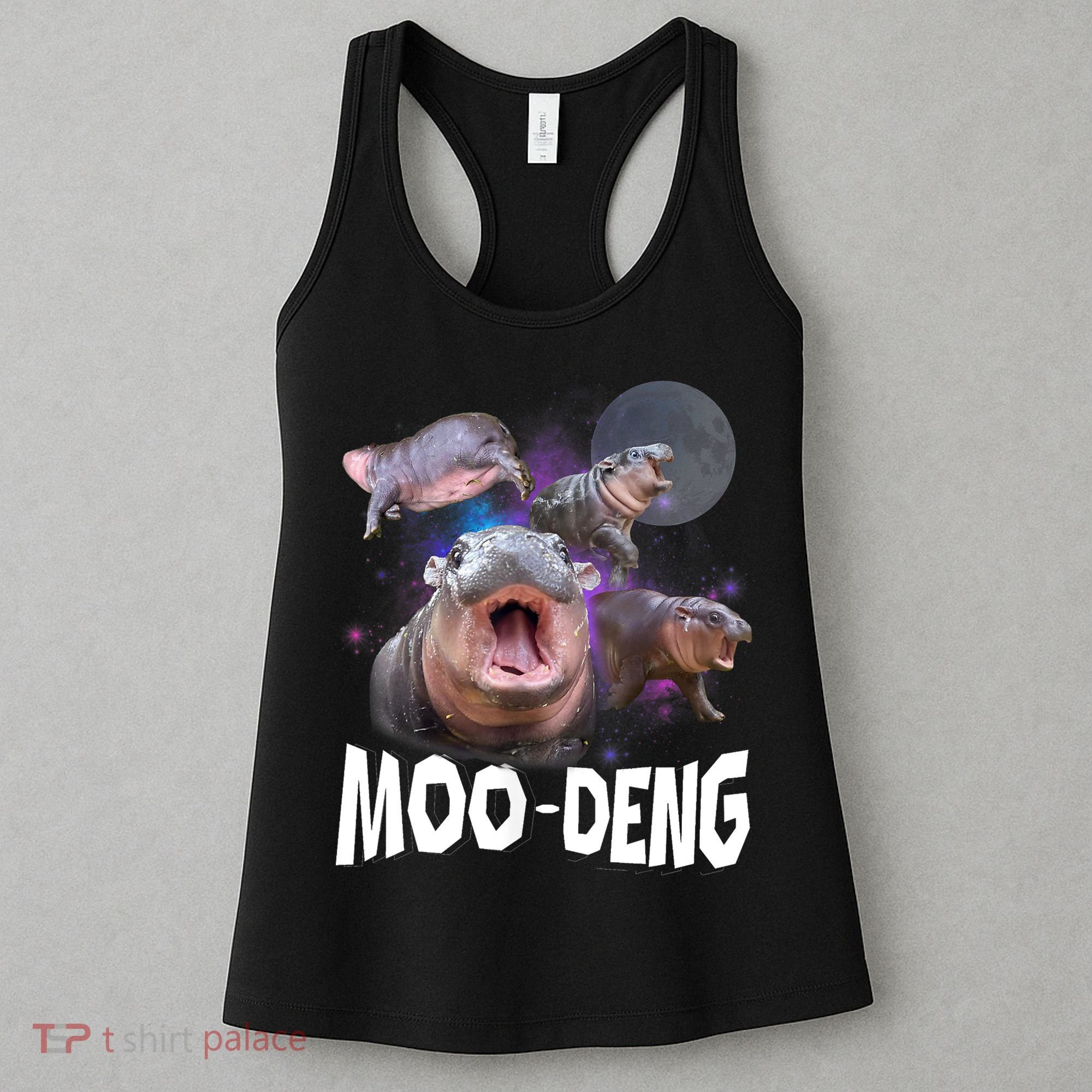 Moo Deng Space Hippo Women's Tank Top