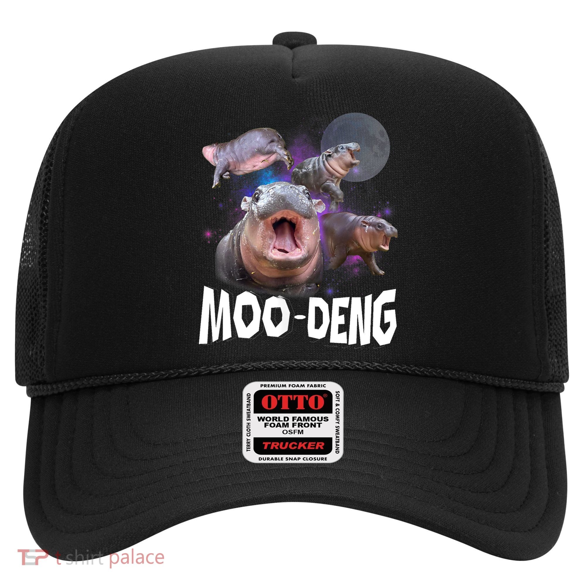 Moo Deng Space Hippo Hat