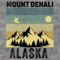  Mount Denali Souvenir Alaska Women  Mt. Denali V-Neck  Toddler Hoodie thumb 2