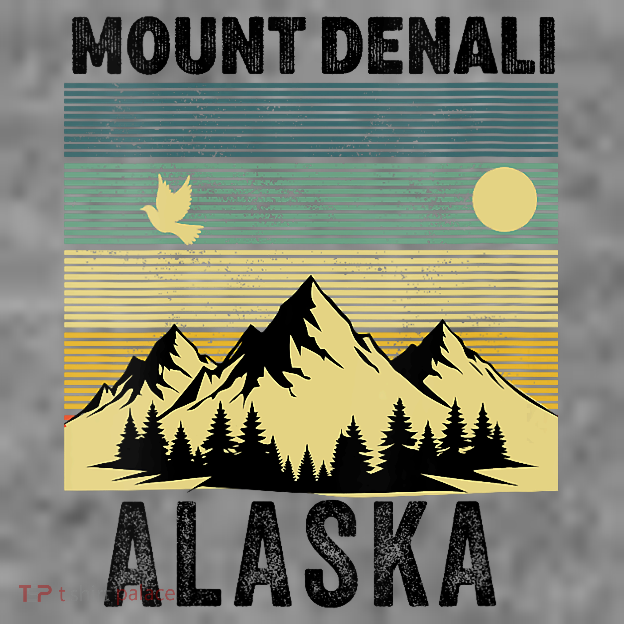  Mount Denali Souvenir Alaska Women  Mt. Denali V-Neck  Toddler Hoodie
