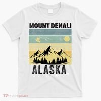  Mount Denali Souvenir Alaska Women  Mt. Denali V-Neck  T-Shirt thumb 0