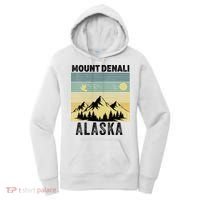  Mount Denali Souvenir Alaska Women  Mt. Denali V-Neck  Women's Hoodie thumb 0