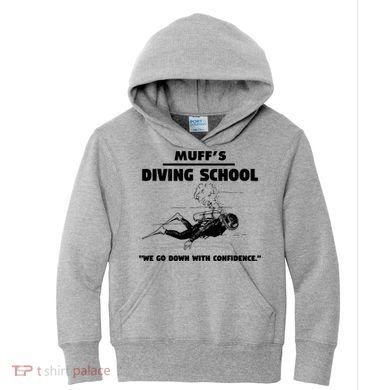 Muffs Diving School TRENDING Kids Hoodie