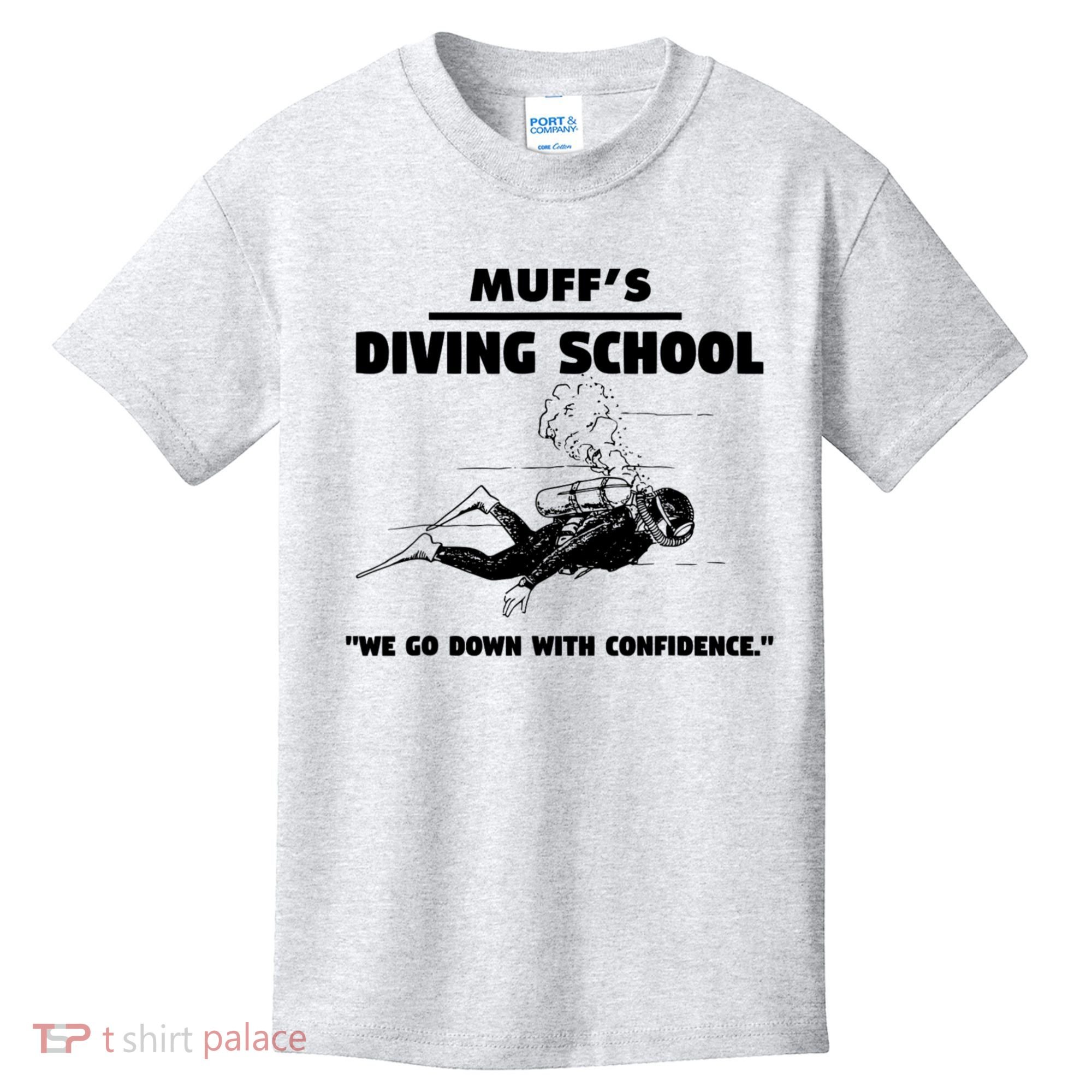 Muffs Diving School TRENDING Kids T-Shirt