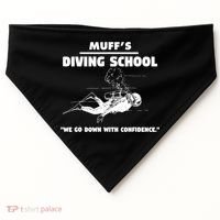 Muffs Diving School TRENDING USA-Made Doggie Bandana thumb 0