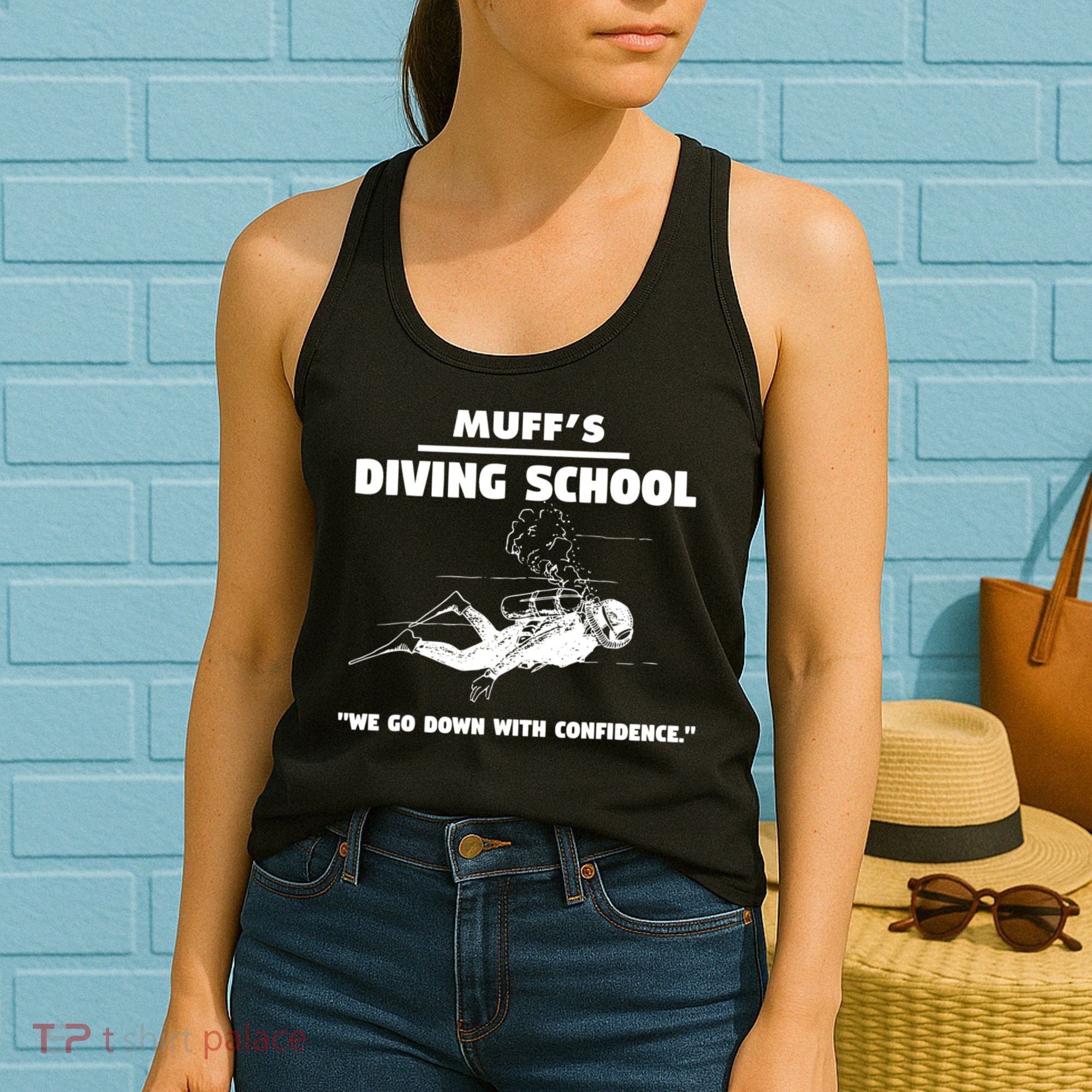 Muffs Diving School TRENDING Women's Tank Top