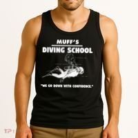 Muffs Diving School TRENDING Tank Top thumb 3