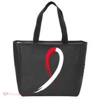 Myelodysplastic Syndromes Awareness Ribbon Tote Bag thumb 0