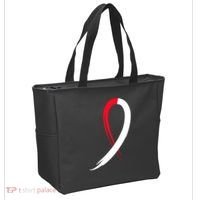 Myelodysplastic Syndromes Awareness Ribbon Tote Bag thumb 2