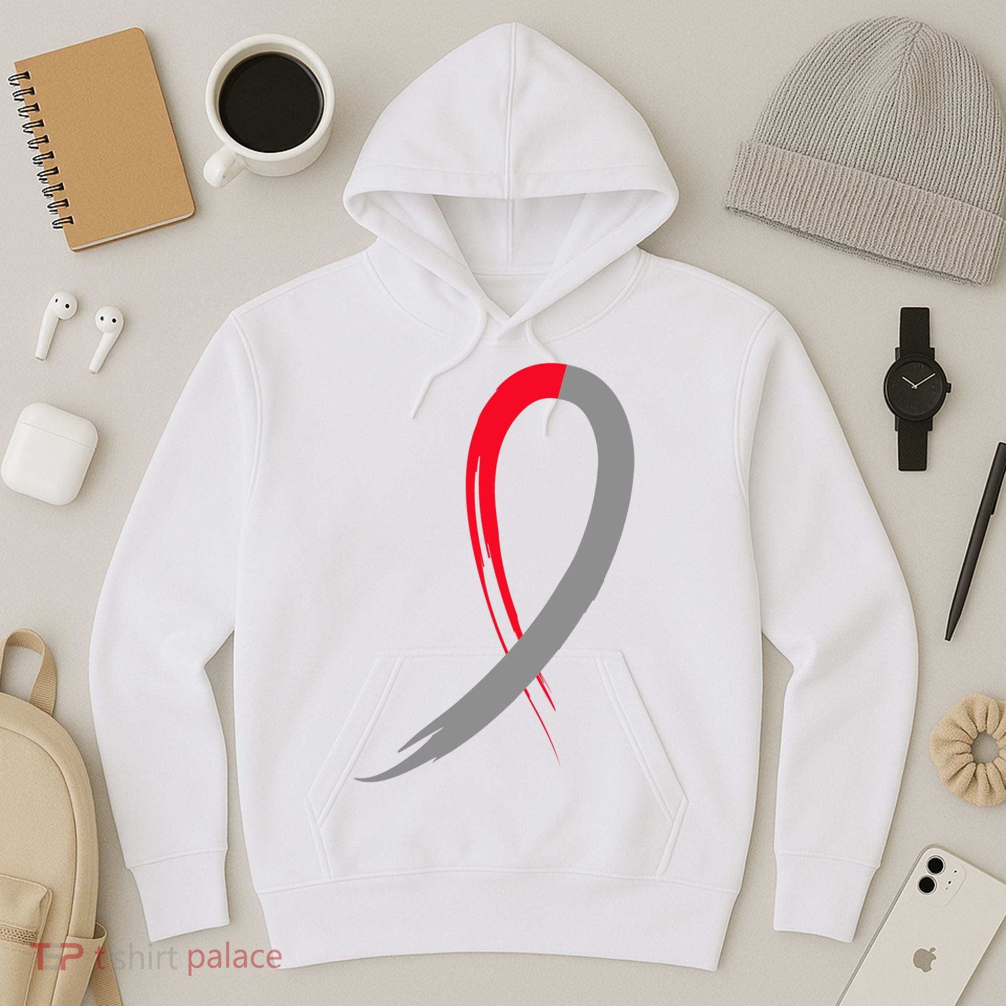 Myelodysplastic Syndromes Awareness Ribbon Hoodie