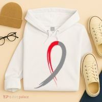 Myelodysplastic Syndromes Awareness Ribbon Hoodie thumb 4